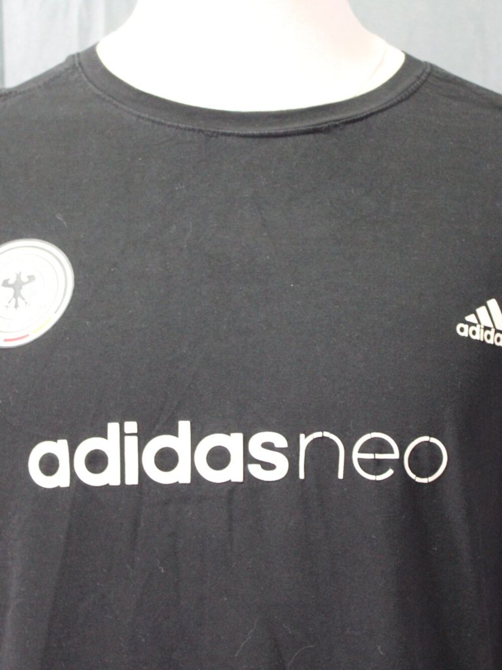 Team Germany Soccer Shirt - Adidas Neo Long-sleeve - Men's Large - Picture 2 of 9